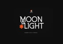 Moonlight Font Poster 1