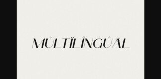 Moonlight Italic Font Poster 1