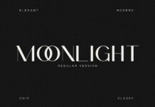 Moonlight Regular Font Poster 1