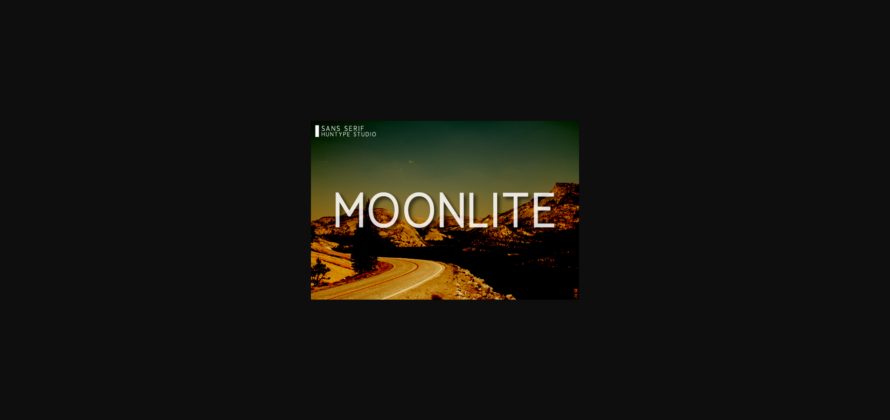 Moonlite Font Poster 3