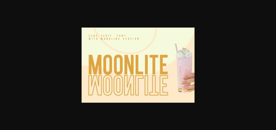 Moonlite Font Poster 3