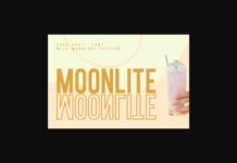 Moonlite Font Poster 1