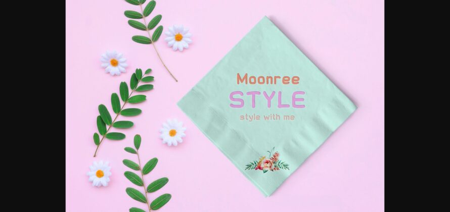 Moonree Font Poster 2