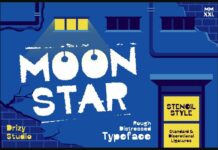 Moonstar Font Poster 1