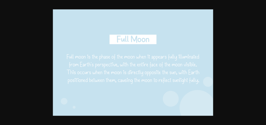 Moontype Font Poster 6
