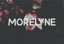 Morelyne Font Poster 1