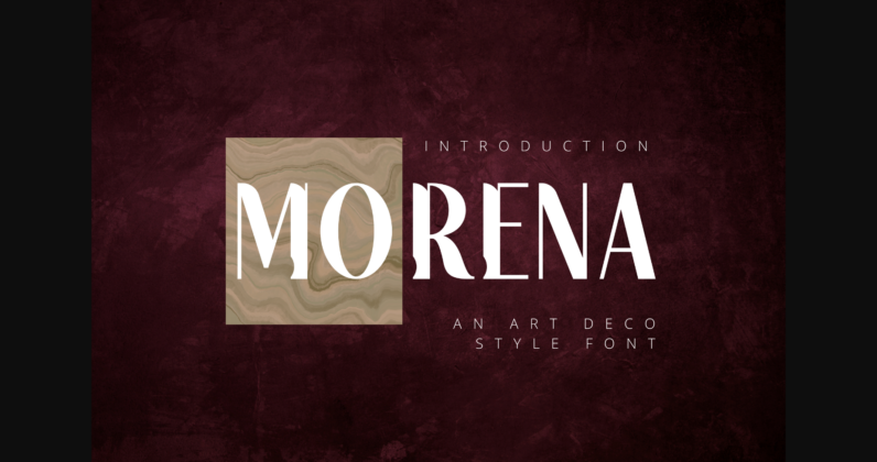 Morena Font Poster 3
