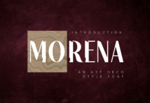 Morena Font Poster 1