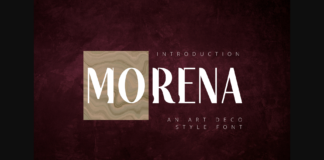 Morena Font Poster 1