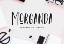 Morganda Font Poster 1