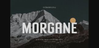 Morgane Font Poster 1
