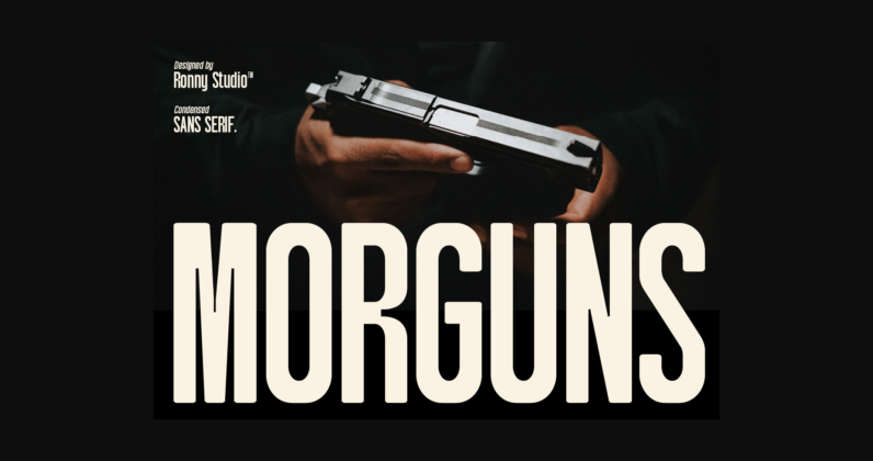 Morguns Font Poster 3