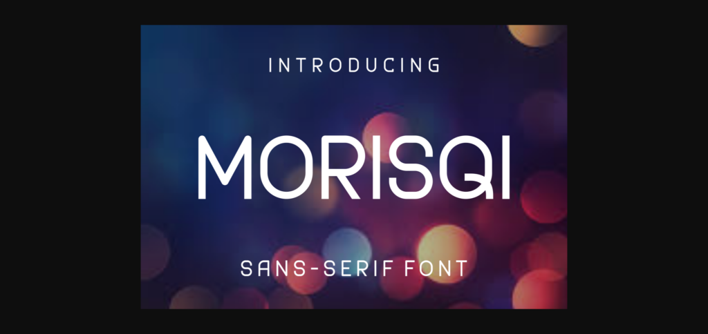 Morisqi Font Poster 1