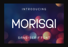 Morisqi Font Poster 1