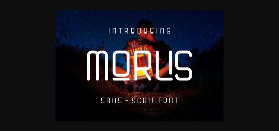 Morlis Font Poster 3