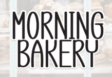 Morning Bakery Font Poster 1