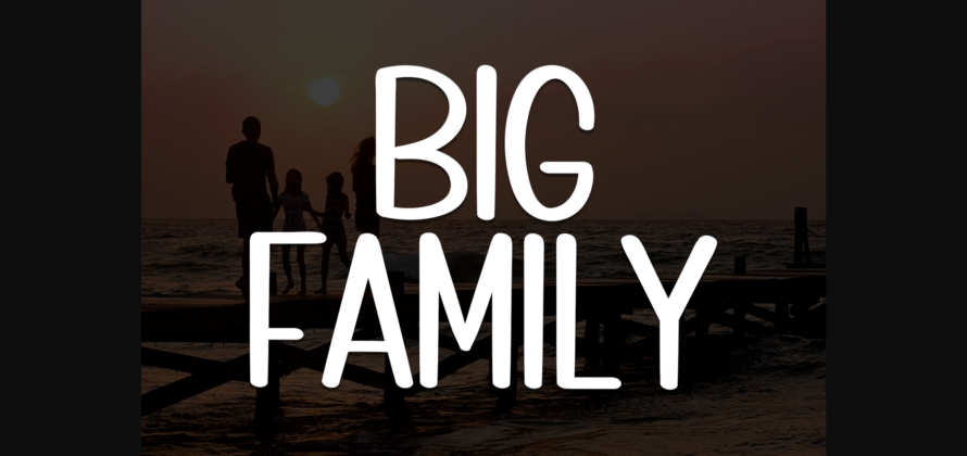 Morning Family Font Poster 2