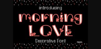 Morning Love Font Poster 1