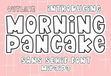 Morning Pancake Font Poster 1