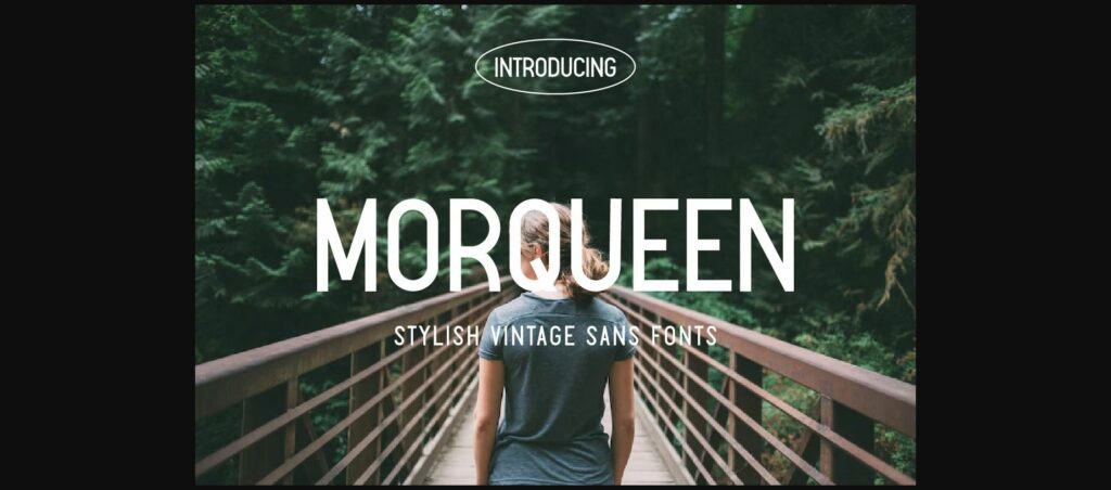 Morqueen Font Poster 3