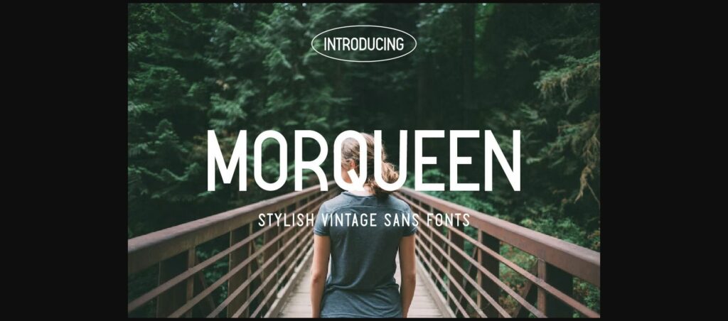 Morqueen Font Poster 3