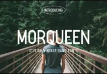 Morqueen Font Morqueen Font Poster 1