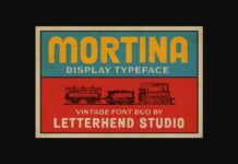 Mortina Font Poster 1