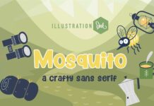 Mosquito Font Poster 1