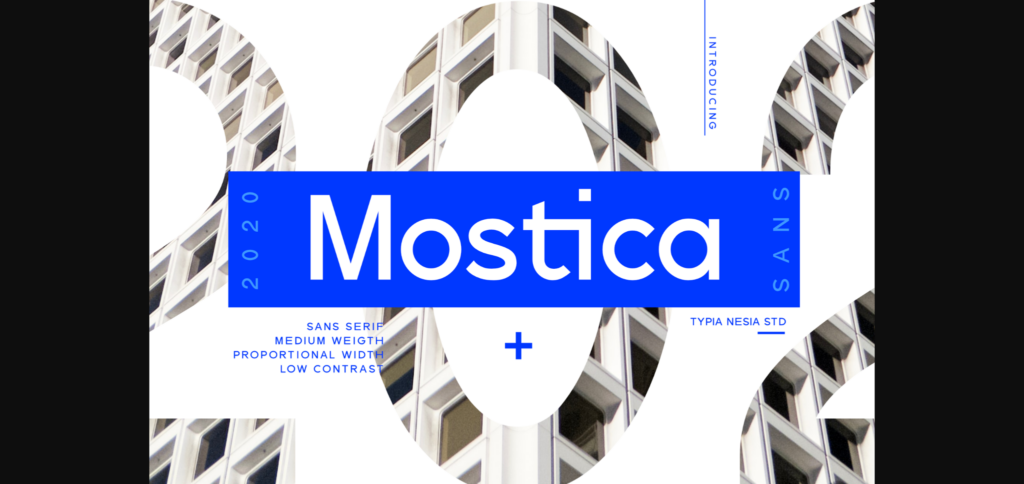 Mostica Font Poster 1