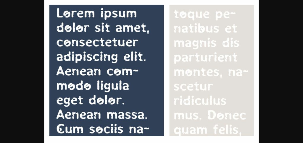 Moth Munched Font Poster 5