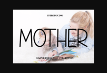 Mother Font Poster 1