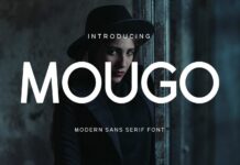 Mougo Font Poster 1