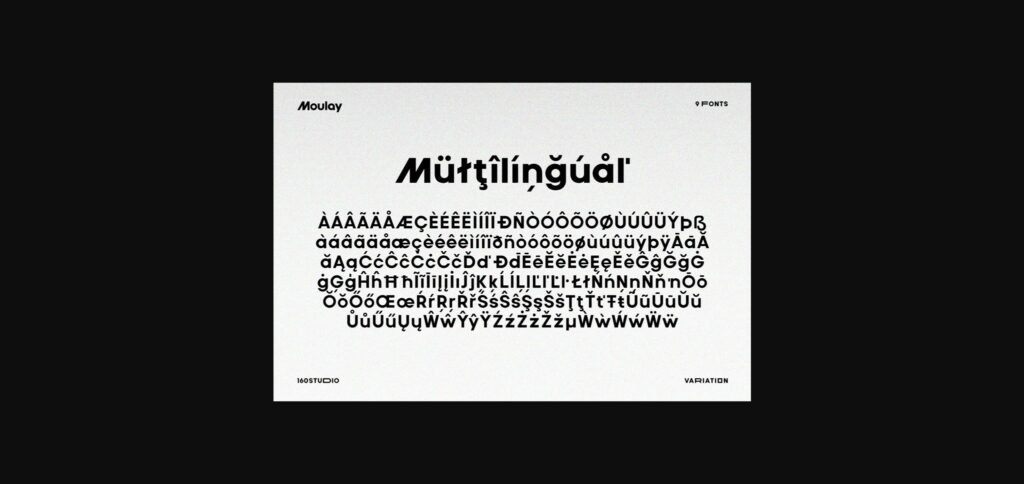 Moulay Font Poster 4