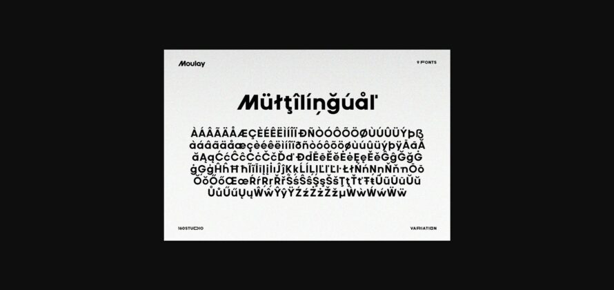 Moulay Font Poster 4