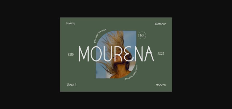 Mourena Font Poster 3