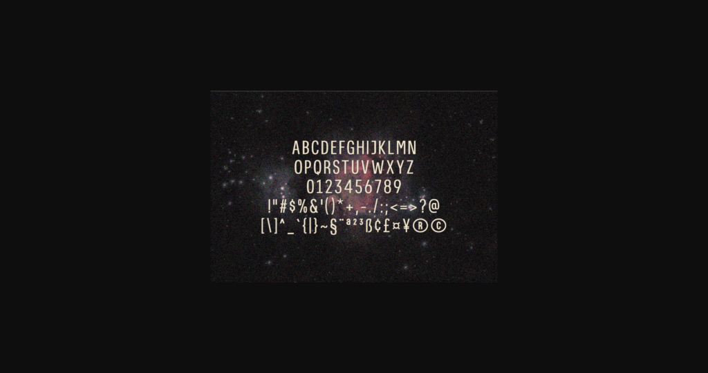 Mourlen Font Poster 4