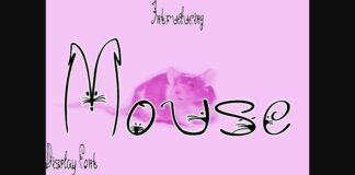 Mouse Font Poster 1