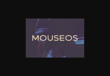 Mouseos Font Poster 1