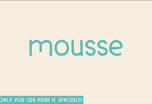 Mousse Font Poster 1