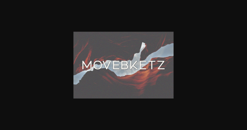Movebketz Font Poster 3