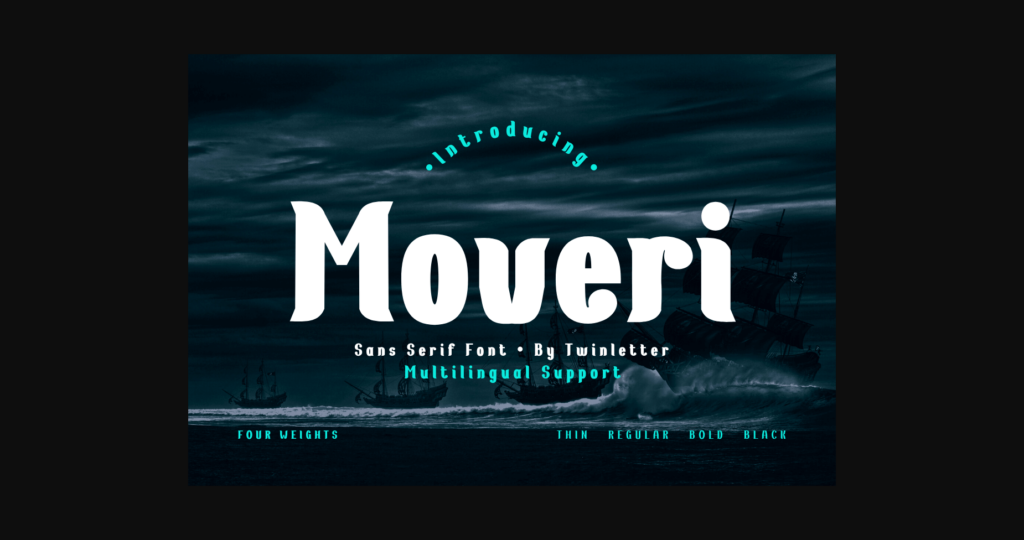 Moveri Font Poster 1