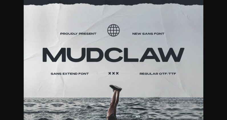 Mudclaw Font Poster 3