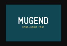 Mugend Font Poster 1