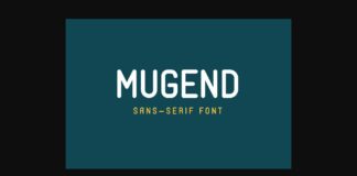 Mugend Font Poster 1