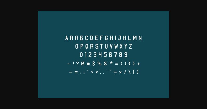 Mugend Font Poster 4