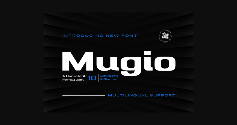 Mugio Font Poster 3