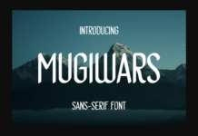 Mugiwars Font Poster 1