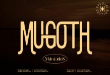 Mugoth Font Poster 1