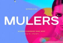 Mulers Font Poster 1