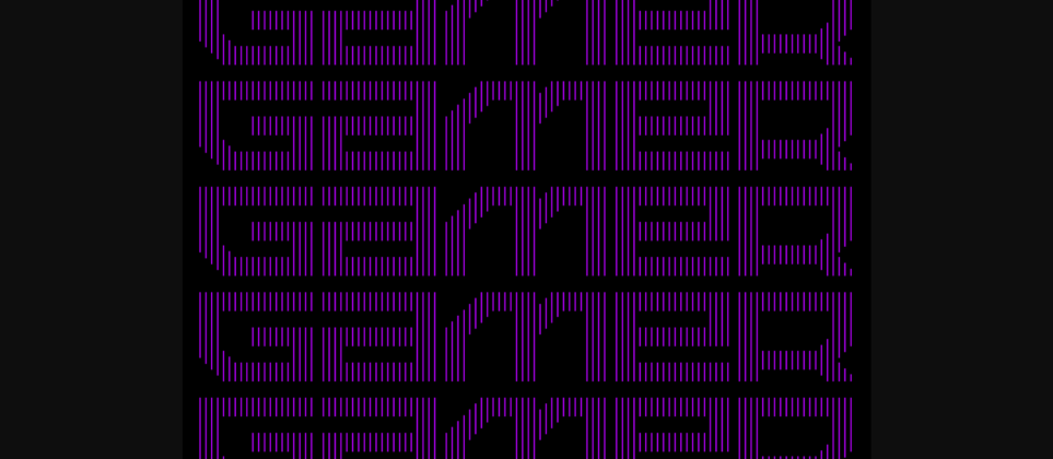 MultiType Lines Ample 3 Font Poster 10